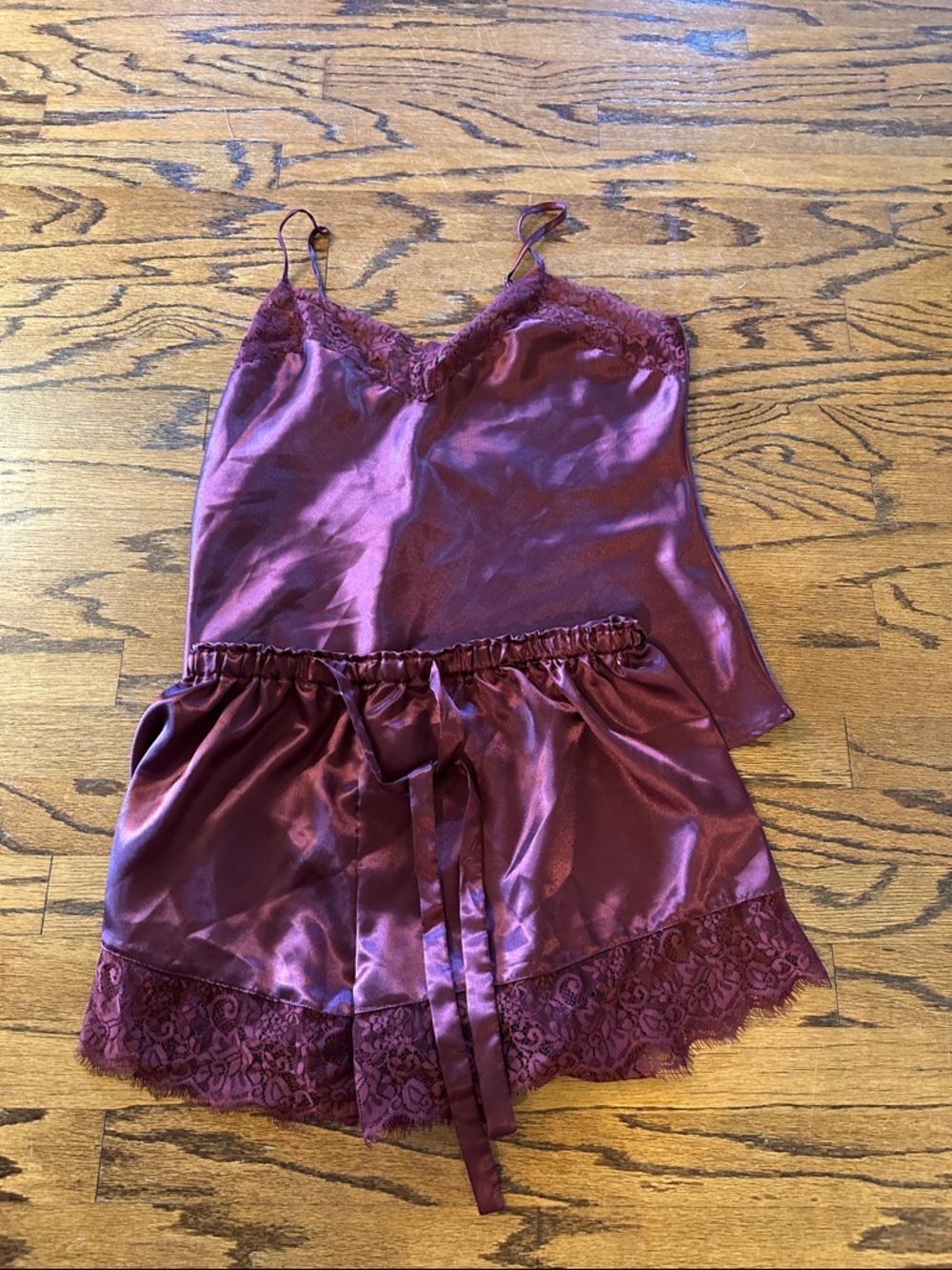 Satin sleep set pjs